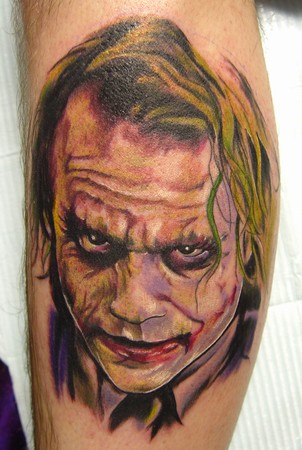 Looking for unique Carter Moore Tattoos Heath Ledger Joker Tattoo