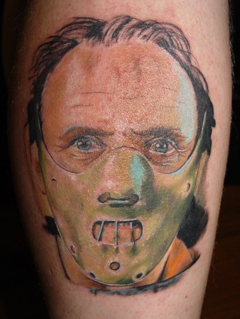 Tattoos - Carter Moore - Hannibal Lector Tattoo