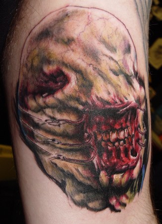Tattoos - Carter Moore - Chatterer from Hellraiser