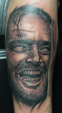 Tattoos - Carter Moore - The Shining Portrait: Jack Nicholson