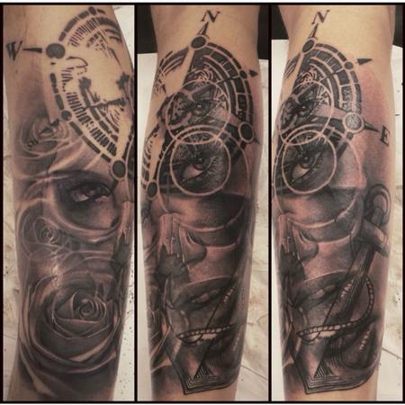 Jason Butcher - surreal tattoo