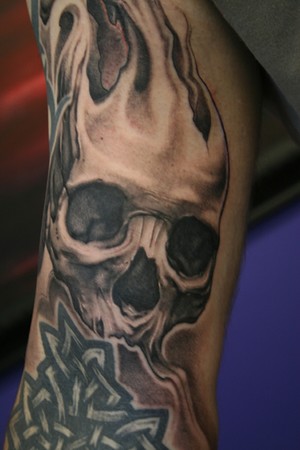 Jason Butcher Skull Tattoo