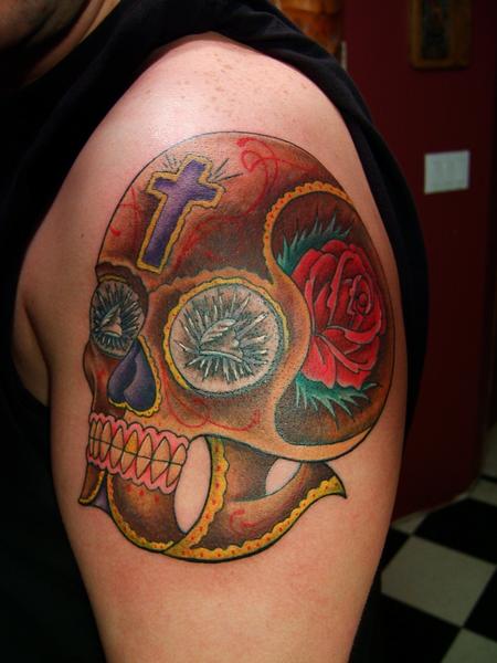 Tim MacNamara - Day of the dead skull