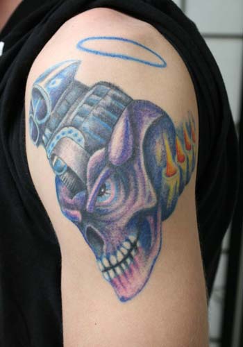 v8 blown by adam chiodo tattoonow v8 blown by adam chiodo tattoonow