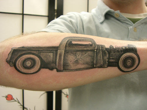 Tattoos - Rat rod - 18176