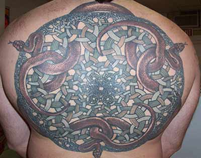 Tattoos - Tony Urbank - MC Esher