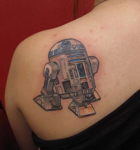 Robert Hendrickson - R2D2 Star Wars Tattoo 