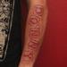 Tattoos - Baby Block Skin Rip Lettering  - 69252