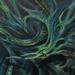 Green Bio-organic Painting  Original Art Design Thumbnail