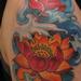 water and lotus tattoo  Tattoo Thumbnail
