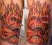 Tattoos - flame skull  - 48631