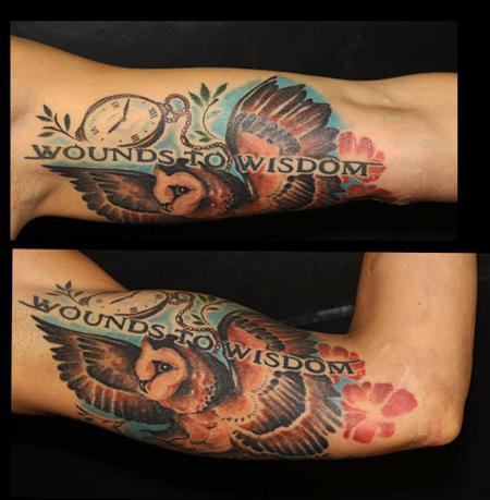 Tattoos - Aarom Hemmersbach - we don't try, we do.