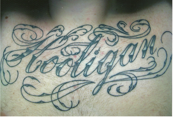 Placement Chest Comments chest letters custom script