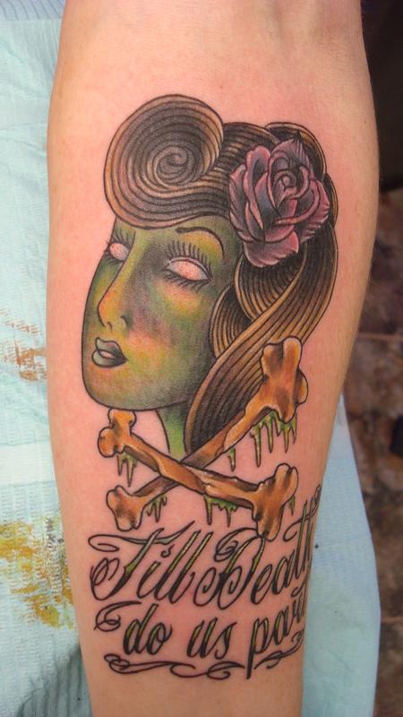 Matt Mazour - zombie girl