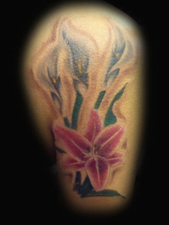 Comments calla lily pink lily Keyword Galleries Color Tattoos 