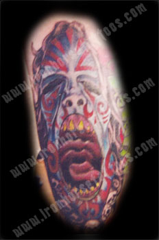 Tattoos - Christopher Barry - Screaming Man