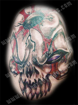 Tattoos - Christopher Barry - Shot Skull
