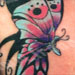 Tattoos - Butterflies on Feet - 32464