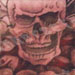 Tattoos - Skull Flying Out of Chest - 32522