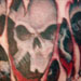 Tattoos - Skull Peaking Through - 32467