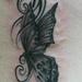 tattoo galleries/ - Black and Grey Butterfly Tattoo