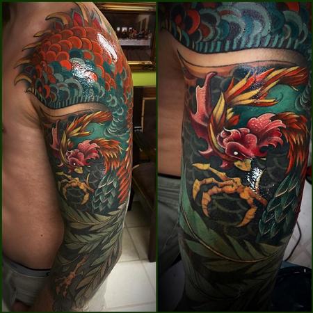 Tattoos - Rosster Sleeve - 131691