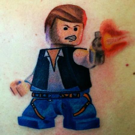 Tattoos - star wars lego - 91854