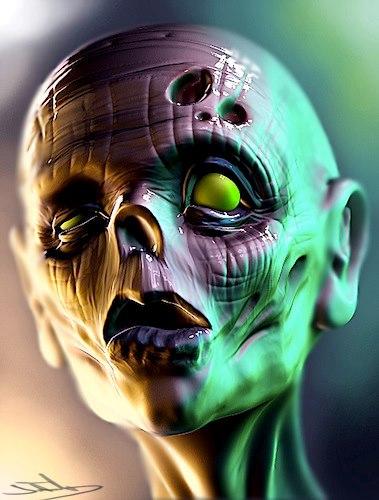 Tattoos - zombie - 77476