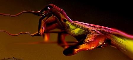 Tattoos - zombie hand - 77471