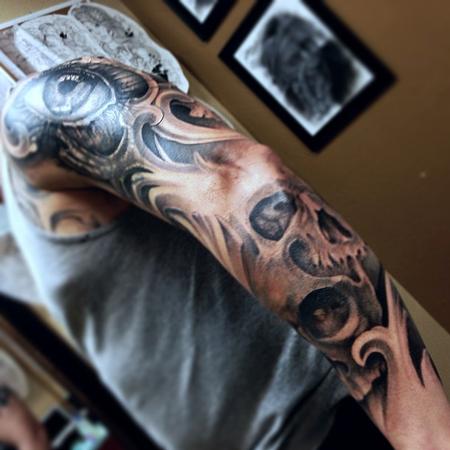 Tattoos - sleeve in progress - 78212