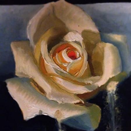 Tattoos - white rose - 90043