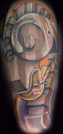 Tattoos - Jason Maybruck - trojan horse