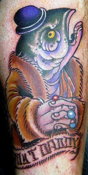 Tattoos - Jason Maybruck - trout daddy