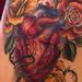 Heart and Roses Tattoo Design Thumbnail