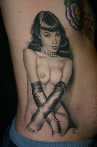 Tattoos Tattoos Pin Up Betty Page portrait