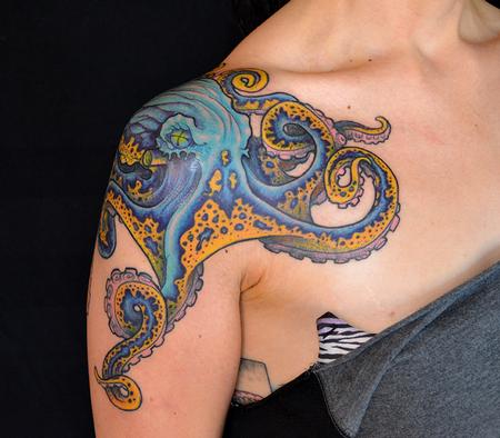 Jeff Johnson - Octopus Tattoo