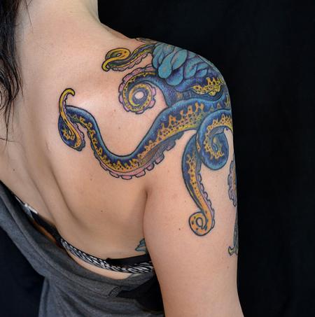 Jeff Johnson - Octopus Tattoo