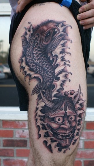 Paradise Tattoo Gathering coi fish tattoo. Paradise Tattoo Gathering