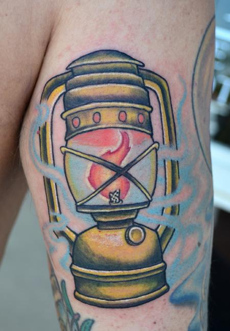 Jeff Johnson - Lantern  Tattoo