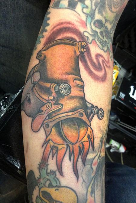 Jeff Johnson - Linkert Carburetor Tattoo