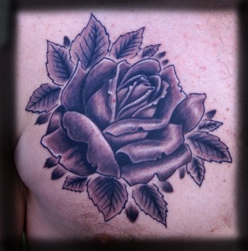 black and grey tattoos flowers. Keyword Galleries: Black and Gray Tattoos, Flower 