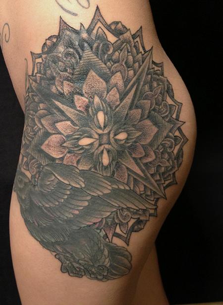 jeff johnson tattoo tattoos dark skin dotwork crow and jeff johnson tattoo tattoos dark skin dotwork crow and