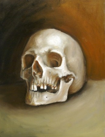 Jeff Johnson - Skull In oil