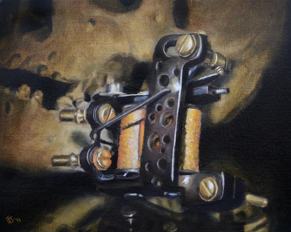 skull tattoo machine by jeff johnson tattoonow skull tattoo machine by jeff johnson tattoonow