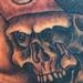 Tattoos - Gangstered out Skull tattoo - 63138