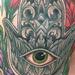 Tattoos - Michaels Bird Hamsa Tattoo - 89567