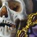 Skull and Vajra Original Art Design Thumbnail