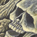 Tattoos - Skull With  Cavernous Background - 27048