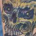 Tattoos - Zombie Skull Tattoo - 60653