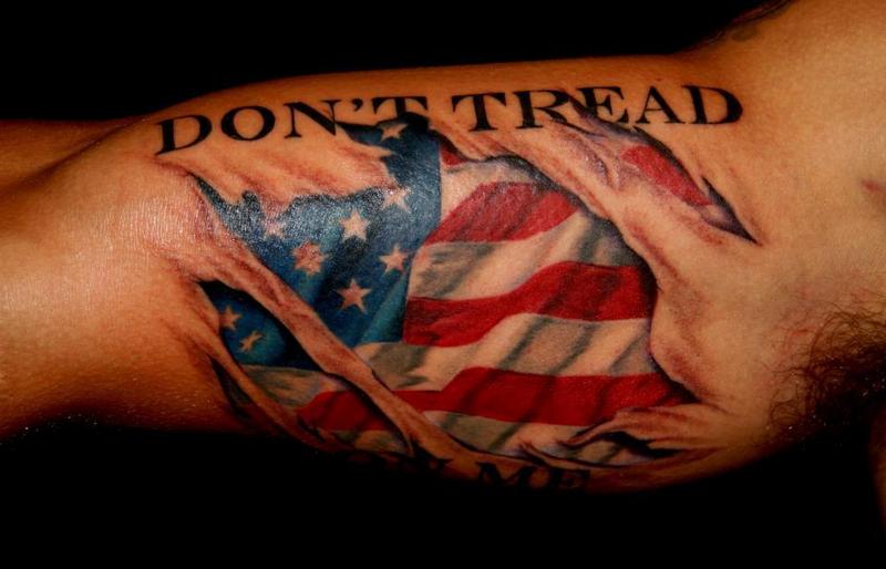 Dont Tread on Me by Jeff Norton : Tattoos